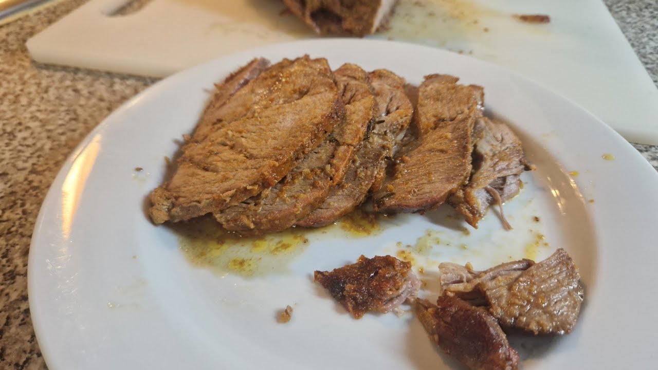 Cachaço assado no forno