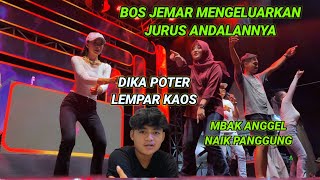 Download Lagu Bose jemar mengeluarkan jurus andalannya,mbak angel dan buk ima naik panggung,dika lempar kaos MP3