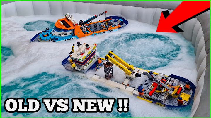 Old Vs New Lego Exploration Boats !!
