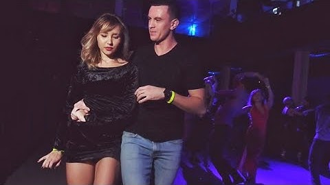 Brazuka 2018. Roman Avdeev and Elena Korchagina. Zouk improvisation. (Háblame Bajito)