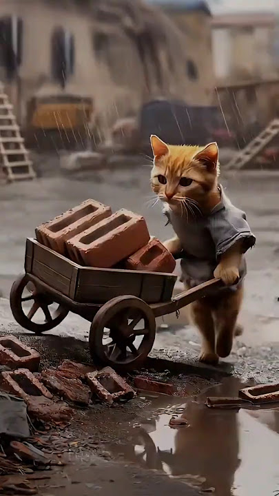 #cartoon #cutecat #kitten #cute #funny #videos #animals #animation #cat #ai #cats #video