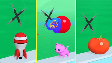 Dont Slice The Cats - Very Satisfying and Relaxing ASMR Slicing Video Game