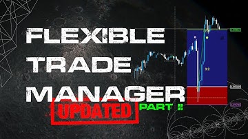 Flexible Trade Manager part 2 I Best Risk Management Trading Tool