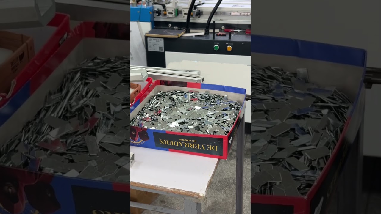 Not Glued — Precisely Placed by Machine 