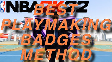 HOW TO GET ALL YOUR PLAYMAKING BADGES IN ONE DAY IN NBA 2K22! 100K MYPOINTS PER GAME! #DFREC