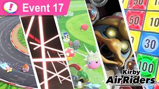 Kirby Air Riders - Event 17: Stadium Shuffle! (Gameplay + ALL Rewards)