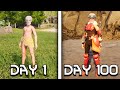I spent 100 days in palworld