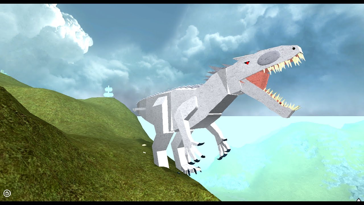 Roblox Dinosaur Simulator Albino Terror Gameplay YouTube