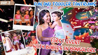 First ever event with my babies | HINDI | Debina Decodes |