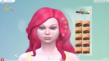 Pinkie Pie My Little Pony Equestria Girl CAS || The Sims 4 Create A Sim + Full CC List