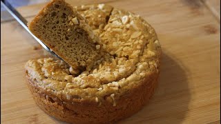 LOW CARB Flourless Peanut Butter Bread