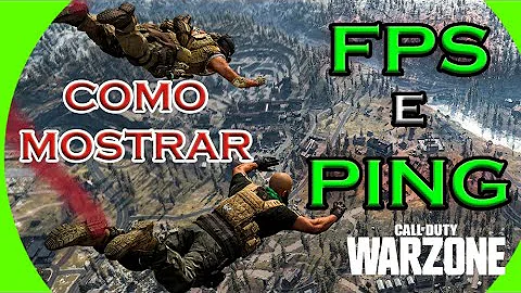 Como mostrar o ping no Warzone PS4?