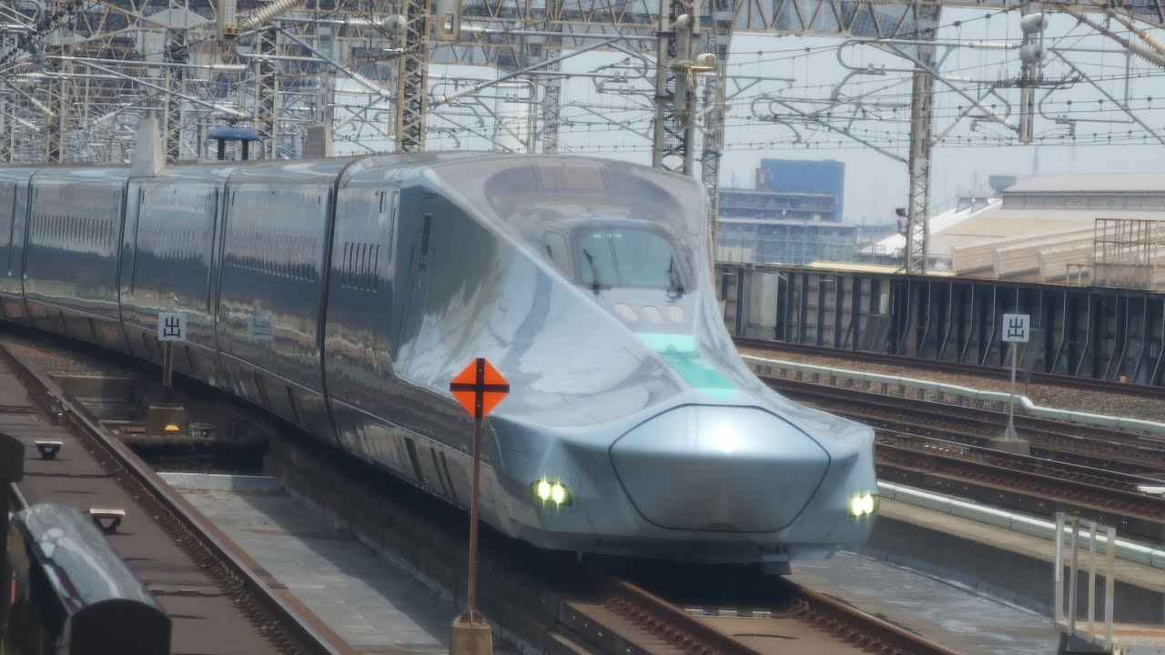 今週も大宮へ乗り入れ！]2024.7/9 試9820B 次世代新幹線 ALFA-X大宮