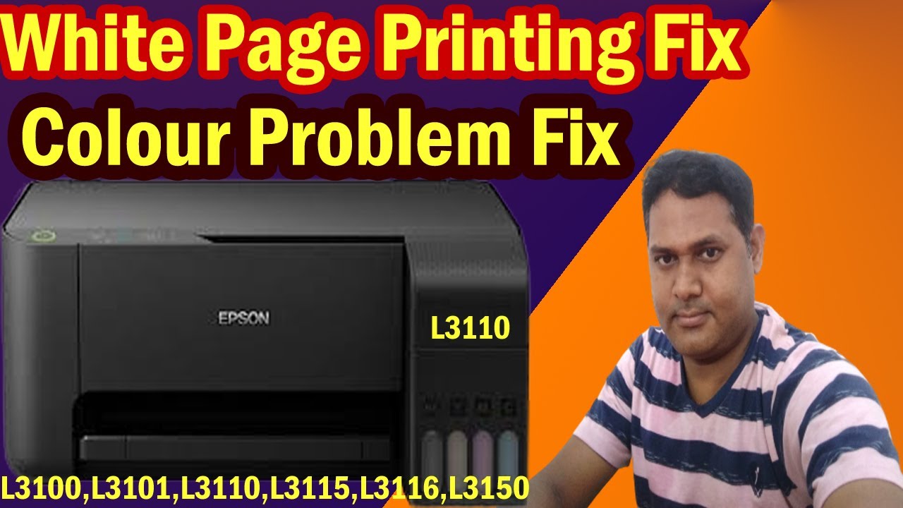 Fix Epson Printer Printing Blank Pages Issues