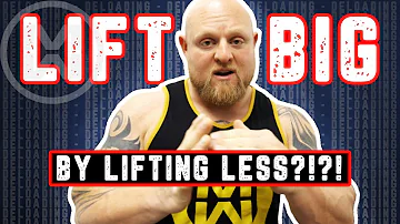 Lift MORE By Lifting Less!?! (Westside Barbell Lifter Explains DELOADING for Working Out!)