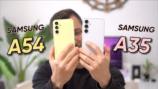 Samsung Galaxy A35 vs A54 ¿EL NUEVO SIEMPRE ES MEJOR?