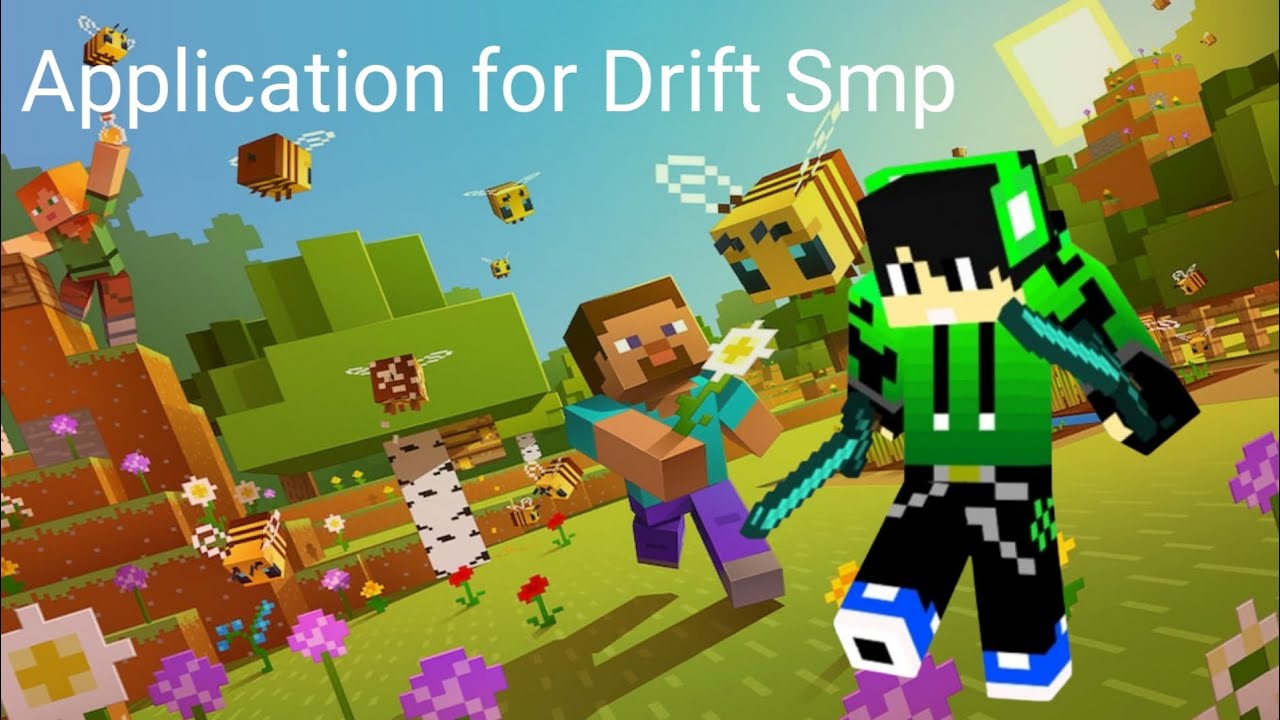 Application for Drift Smp #minecraft - YouTube