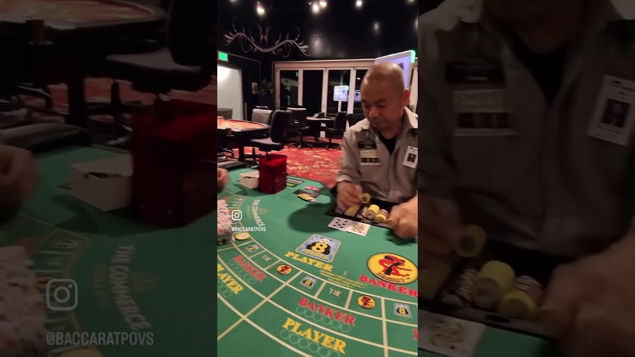 Guy bets 10k in Baccarat 😳😳 