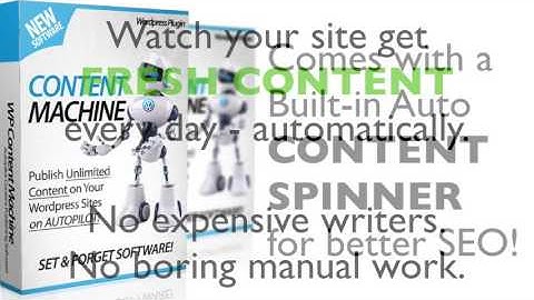 WP Content Machine RevieW