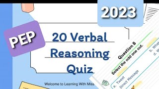 Verbal Reasoning Practice|| 2023 Ability Task|| screenshot 5