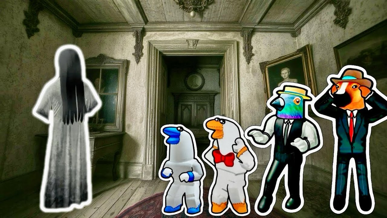 WE WENT GHOST HUNTING IN ROBLOX….😱😭