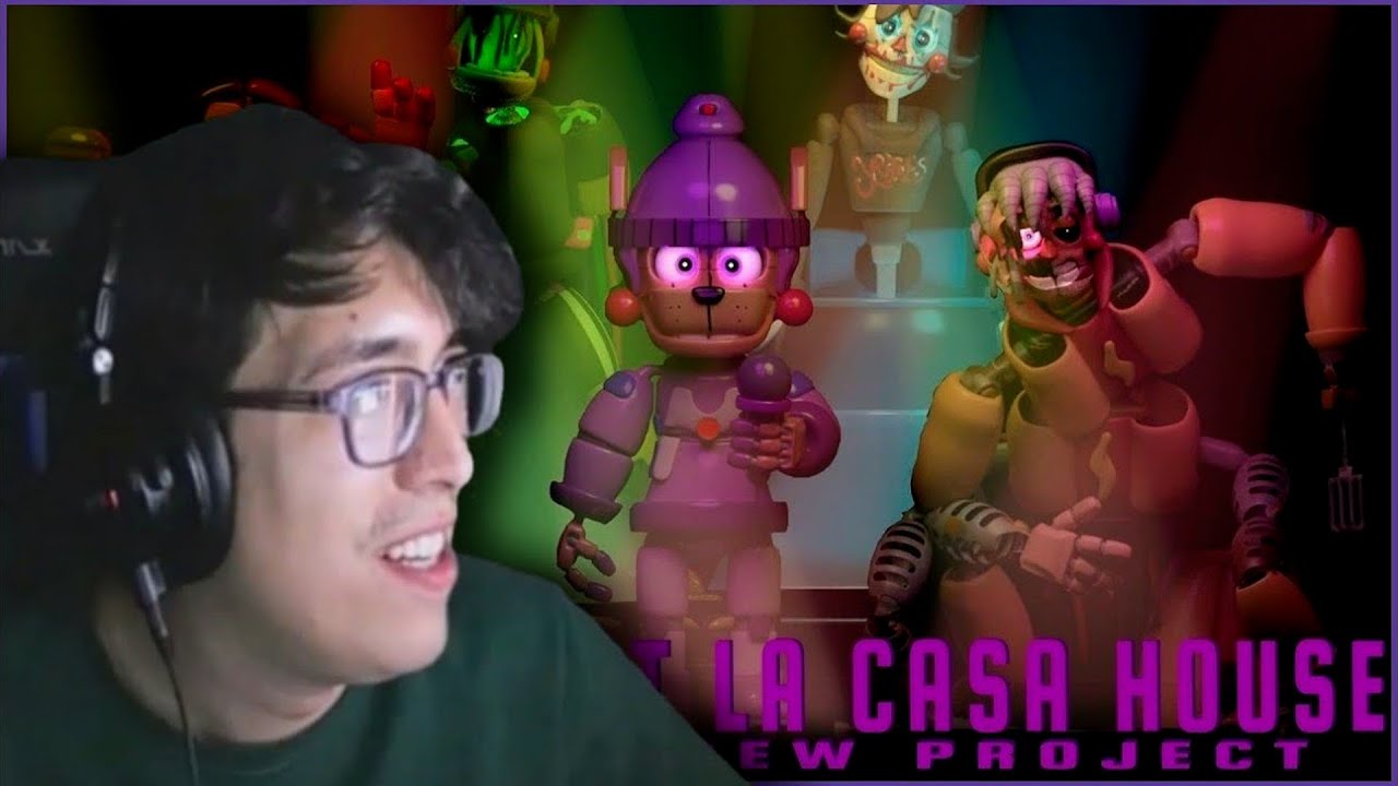 EL URIEL JUEGA EL Five nights at la casa house 2