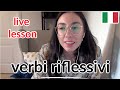 How to use reflexive verbs in Italian (+ a list of most used ones)