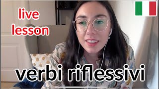 How to use reflexive verbs in Italian (+ a list of most used ones)