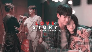 kang tae & moon young ✗ love story ➵ it's okay to not be okay [reupload]