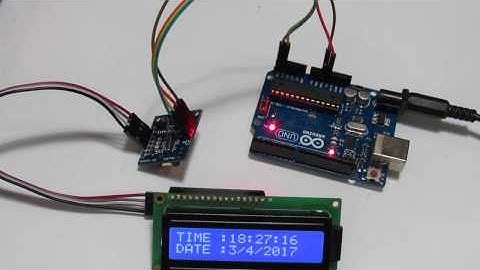Arduino Project: Real time clock (RTC) " tự làm đồng hồ"