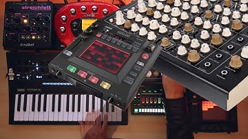 034▶️ Heptagon (Perfourmer // MinilogueXd + Line 6 Pod X3 // Tr6s + Kaoss Pad Kp3+ // Streichfett)