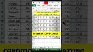 #shorts |Conditional Formatting In Excel| Excel Trick | Advance Excel | YT Shorts | #jktutorials 👌👍