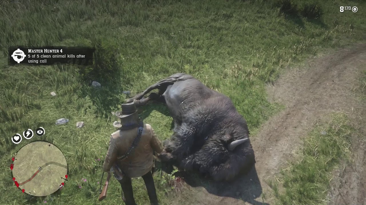 Master Chief Rdr2 Red Dead Redemption 2 Master Hunter Challenge 4 Call an animal & get 5 ...