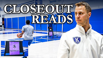 Duke Basketball Closeout Reads Decision Mode© Team Drill with Jon Scheyer