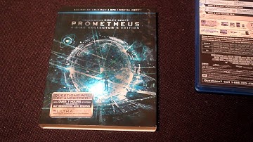 Prometheus Blu Ray Unboxing (USA)