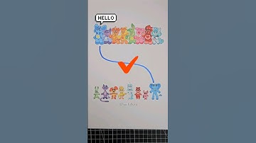 Poppy playtime smiling critters arts matching puzzle🧩 #shorts #viral