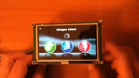 GUI Touch-Screen solarium