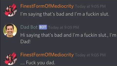 Fun With Dad Bot
