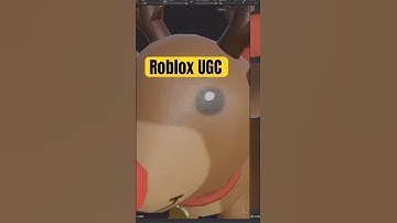 Creating Roblox UGC Item #roblox #blender3d