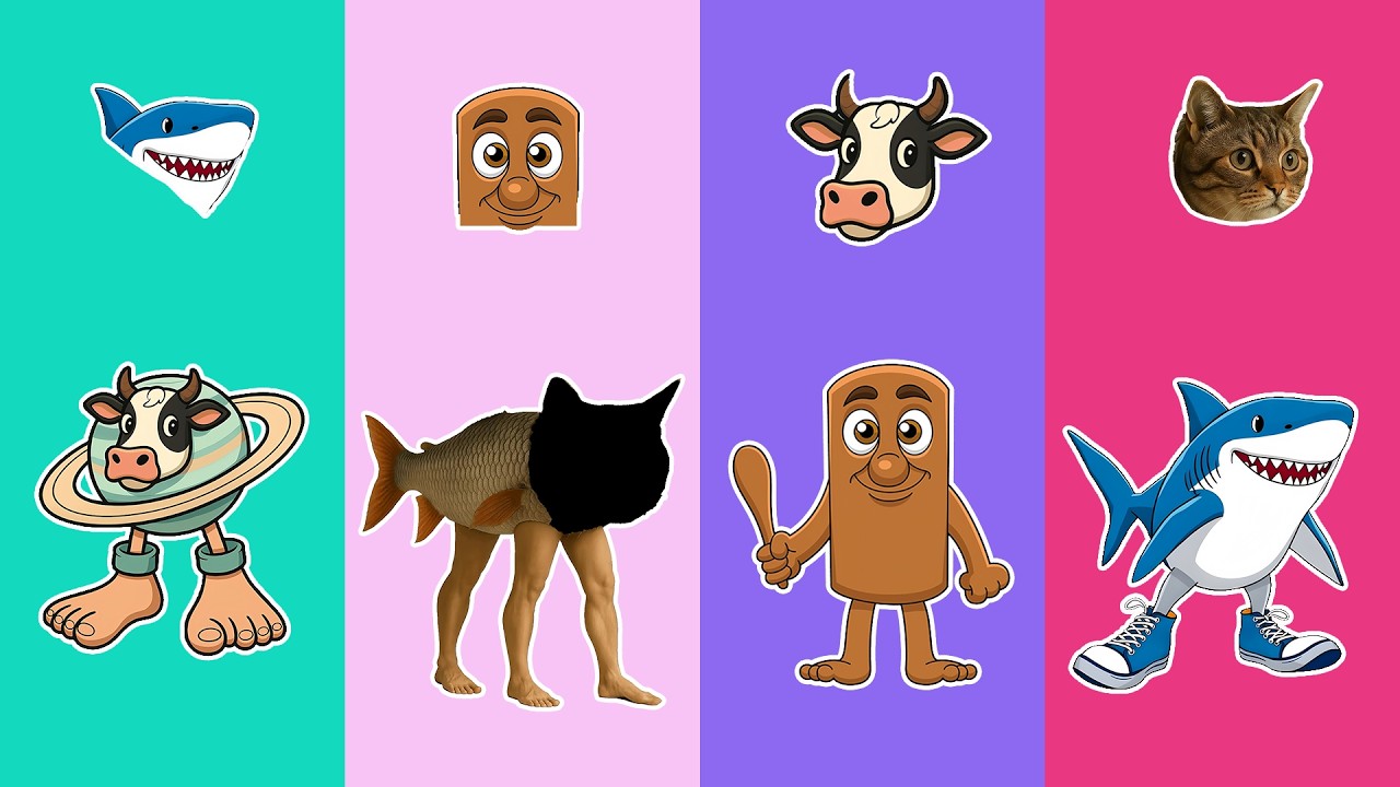 Fun Animal Quiz Featuring Tung Tung Sahur and Tralale Tralala | Viral Edit