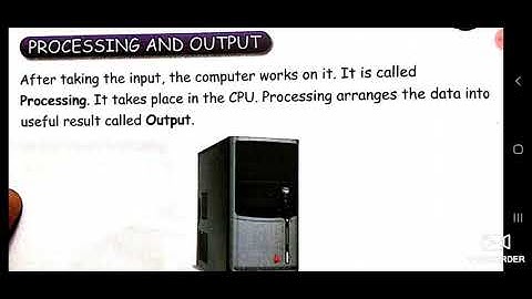 Class-2nd || PART-2 || Chapter-3 || "Input And Output Devices"