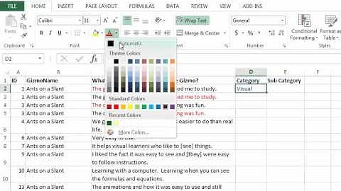 Content Analsyis of Open-Ended Questions