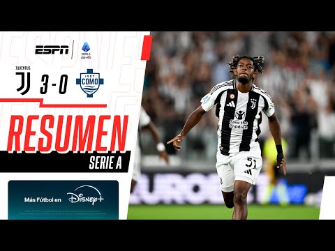 ¡LA VECCHIA SIGNORA COMENZÓ LA SERIE A CON UNA GOLEADA! | Juventus 3-0 Como | RESUMEN