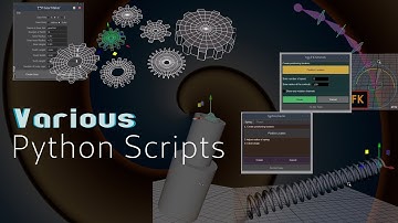 Maya Programming Show-reel_8_(Python Scripts)