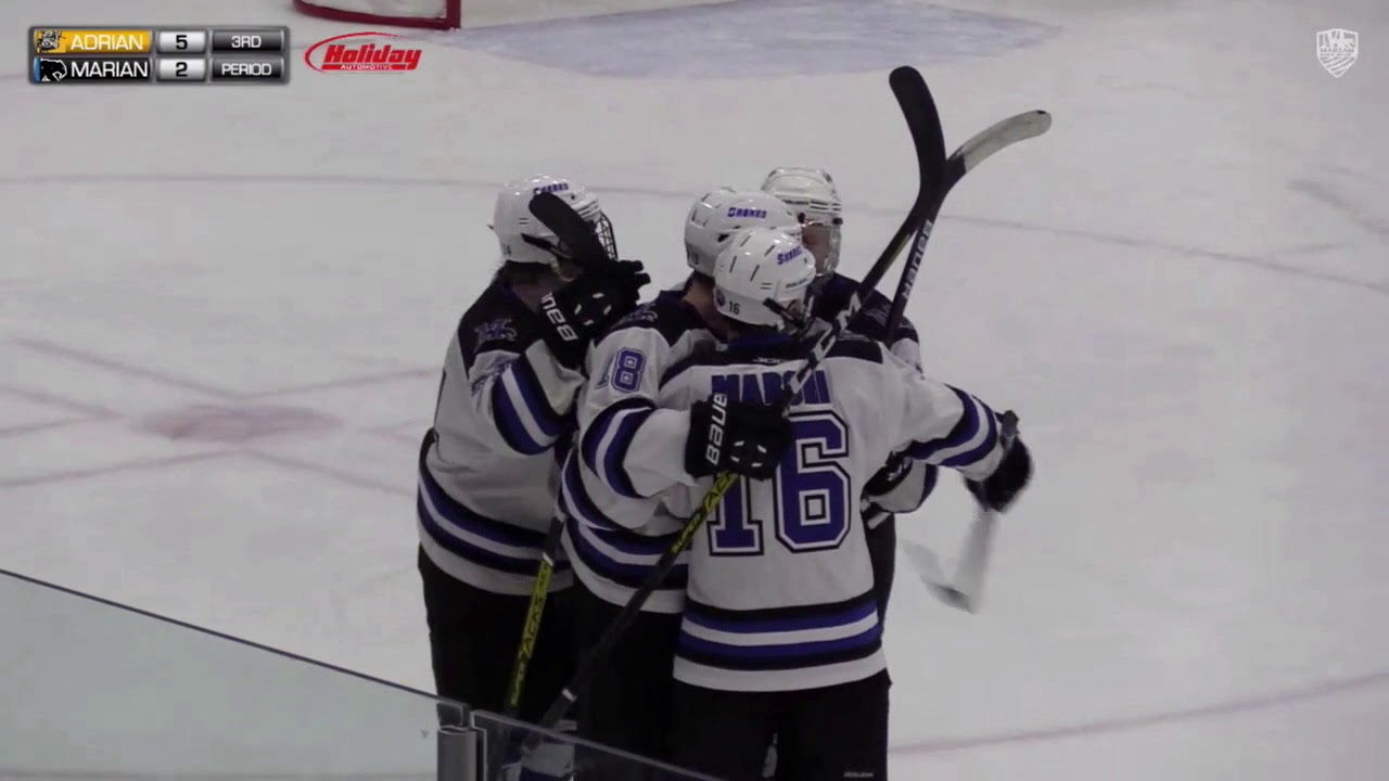 Daylan Marchi 1st NCAA Goal vs Adrian College (2019/20)