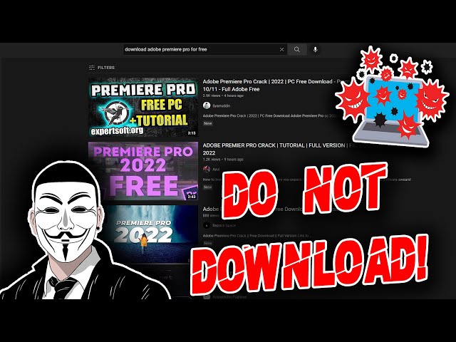 Don't Download Adobe Premiere Cracked! (You Will Get Hacked) class=