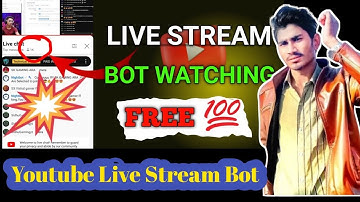 😱 Youtube views Bot watching in 2024 || Live stream mai watching kaise Badhaye | Live stream Bot