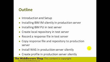 WebSphere 8 Network Deployment - Silent Installation - Part 1 of 4