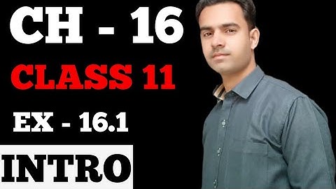 PROBABILITY CLASS 11 || CHAPTER 16 NCERT EXERCISE 16.1 ||