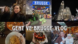 TÜRKİYE İÇİN ALIŞVERİŞ YAPTIK🛒NE KADAR TUTTU ? Brugge italyan restaurantında yemek yedik